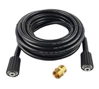 Tuyau de nettoyeur haute pression 1/4" - Kit d'extension pour jet de lavage - Tuyau de rechange et coupleur pour une performance de nettoyage puissante