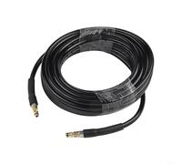 Tuyau de nettoyeur haute pression conçu pour les modèles Karcher K2 5 m/6 m/10 m/15 m, matériau robuste pour une utilisation durable (15 m)