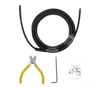 Tuyau de nettoyeur vapeur avec poignée de commande pour Karcher SC1 SC2 SC3 SC4 SC2500 Pièce de rechange compatible 4.322-048.3 (1 tuyau de vapeur)