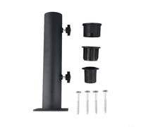 Tuyau de pied de parasol avec réducteur de manchon pour anneau 483832 mm avec manchons en PVC pour plusieurs tailles de mâts de parasol avec mécanisme de fixation sécurisé