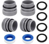 Tuyau de piscine 38 mm-Adaptateur de tuyau-40 mm vers DN40-Kit de conversion pour pompes de filtration Intex Coleman Hayward-Adaptateur de piscine 4560