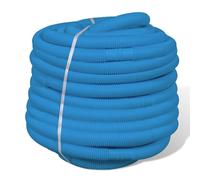 Tuyau de Piscine avec Colliers de Serrage Bleu 38 mm 6 m Tuyau de Pompe vidaXL