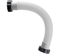 Tuyau de piscine de 40,6 cm de long pour pompe à filtre à sable Intex, diamètre de 3,8 cm, tuyau de rechange 11388 11535 (lot de 1)