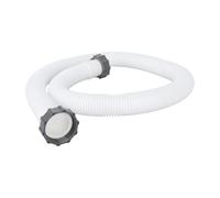 Tuyau de piscine de rechange pour Intex 29060E 59" - Remplacement pour piscines Soft Side de 1,5" - Diamètre : 1500 GPH - Compatible avec pompe - Blanc
