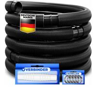 Tuyau de piscine flexible - KESSER - Longueur 6m - Ø 38 mm - Résistant aux intempéries - Résistant au chlore