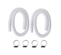 Tuyau de Piscine - Intex - 2Pcs 32mm - PVC Transparent - Durable - Léger