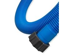 Tuyau de piscine pour systèmes de filtration et de pompe - 3,8 cm de diamètre x 149,1 cm de long - Vinyle très résistant - Bleu - Compatible avec les piscines hors sol Intex et Bestway
