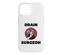 Tuyau de plomberie drôle pour Plombier Coque pour iPhone 14