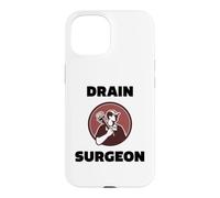 Tuyau de plomberie drôle pour Plombier Coque pour iPhone 15