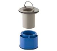 Tuyau de plongée et support pour siphon de douche 90 mm GEBERIT PIÈCES DE REC...