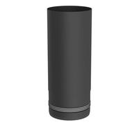 Tuyau de poêle à granulés Pièce de raccord du poêle 100 mm Gris 250 mm