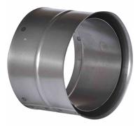 Tuyau de Poêle Doublure en Double Paroi Noir Ø150mm Fumée D'Échappement Cheminée
