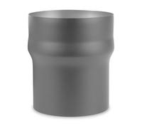 Tuyau de poêle Elargissement 160 mm > 180 mm Gris