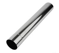 Tuyau de poêle en acier inoxydable, tuyau en métal rigide pour cheminée, 2 x 7,6 cm de diamètre, construction fiable et (30 cm)