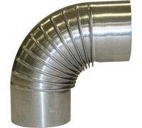Tuyau de poêle / Tuyau de fumée KaminoFlam FAL Coude 90° Ø120mm sans porte