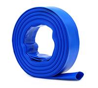 Tuyau de pompe à eau submersible pour bassin - 10 m x 25 mm de diamètre - Bleu