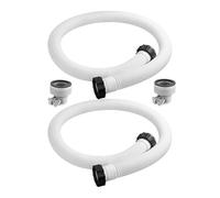 Tuyau de pompe de piscine - Conduit de de débit d'eau haute pression, extension de ligne d'aspiration renforcée de 3,8 cm, lien de système de sable d'eau salée durable, accessoire de montage