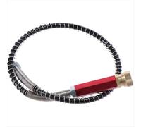 Tuyau de pompe en TPU 63 MPa de 50 cm avec raccord rapide femelle 8 mm en acier et cuivre, pour gonflage à ressort haute pression 4500 psi.