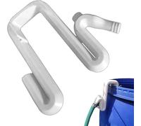 Tuyau de protection anti-débordement pour la maison, tuyau d'évacuation pour salle de bain, tuyau de trop-plein flexible pour l'intérieur et l'extérieur, protection contre l'eau pour salle de bain