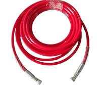 Tuyau De PulvéRisateur De Peinture sans Air Tuyau Haute Pression 1/4" 7250 PSI Accessoire de Peinture en aérosol sans air Tuyau de Peinture en aérosol à Double Couche en Fibre(10M)