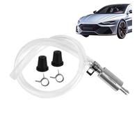 Tuyau de purge de frein - Kit complet de purge avec anti-retour jetable | Outils de système hydraulique de voiture pour embrayage voitures, SUV, motocyclettes