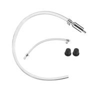 Tuyau De Purge De Frein, Kit de Tuyaux de Purge de Frein avec Valve Unidirectionnelle, Outils pour Fluide d'Embrayage et Hydraulique Moto Voiture pour Passionnés Maintenance et Ateliers Auto