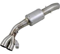Akrapovic Track Day Stainless Steel Cbr 1000rr-r Fireblade/sp 20 L-h10r12/td Link Pipe Argenté