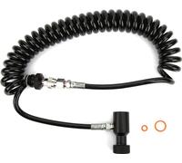 Tuyau de raccordement de la bobine d'air en aluminium G1/2 sans vanne