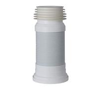 Airfit tuyau de raccordement WC 90010WA DN 98-120, 285-500 mm, flexible, blanc