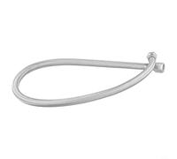 Tuyau de raccordement pour compresseur d'air en acier inoxydable 750 mm de long avec filetage intérieur 14 mm pour systèmes d'admission
