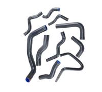 Tuyau de radiateur Compatible Avec Nissan Pour Silvia 200SX 240SX S13 S14 S15 SR20DET Kit 10 Durites Radiateur Silicone Réservoir D'eau Moteur Liquide Refroidissement