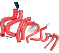 Tuyau de radiateur en silicone, haute résistance à la température, capacité de pression, ajustement précis, rouge