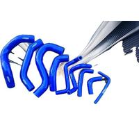 Tuyau de radiateur en silicone, haute résistance à la température, capacité de pression, ajustement précis, bleu