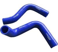 Tuyau de radiateur, matériau silicone, haute résistance à la pression, bleu