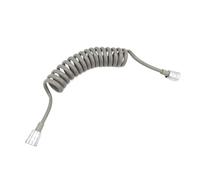 Tuyau de rallonge de tuyau de douche Tuyau de douche flexible en acier inoxydable Tuyau de ligne téléphonique à ressort Accessoires de salle de bain(Type C 2M)