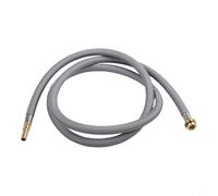 Tuyau de rechange étanche pour robinets de cuisine à tirette - Raccords en laiton, joint torique élastique, construction métallique renforcée en nylon, 15 x 15 x 3 cm