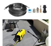 Tuyau de rechange haute performance pour Karcher à K5 avec caractéristiques de durabilité en métal et caoutchouc (10 m)