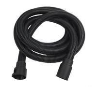 Tuyau de rechange pour aspirateurs Karcher NT20 NT30 WD1 WD2 WD4 WD5 WD6 en ABS avec double brassard pivotant, noir 2,863-305,0 (3,5 m)