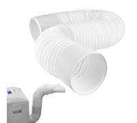 Tuyau de rechange pour climatiseur portable, tubes AC et tuyaux | Pièce de conduit avec filetage contre l'horloge pour maison, chambre à coucher, cuisine unité de refroidissement