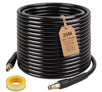 Tuyau de rechange pour nettoyeur haute pression Kärcher K Series K2, K3, K4, K5, K7, accessoires d'extension de tuyau de nettoyage à l'eau, connecteur rapide de 20 m