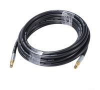 Tuyau de rechange pour nettoyeur haute pression Karcher compatible avec K2 K3 K4 K5 K6 K 7 Système de connexion rapide 180 bar Pression maximale résistant à la température 60 °C Noir 5 m
