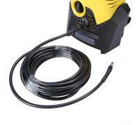 Tuyau de rechange pour nettoyeur haute pression Karcher K2-K7 - Extension haute pression - 5 m/6 m/10 m/15 m - Connexion rapide - Noir (5 m)
