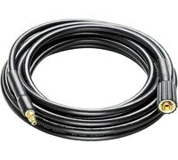 Tuyau de rechange pour nettoyeur haute pression Nilfisk compatible avec C100 C100.5 C100.7 C105, C105.7, C110, C110.3, C110.3-5, C110.4, C110.7, C120, C120.3-6, C1255. C125. .3-8 (15,2 m)