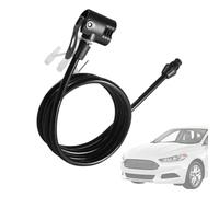 Tuyau de rechange pour pompes à air - Tuyau de gonflage renforcé résistant aux intempéries et à haute durabilité | 80 cm/125 cm Tuyau anti-fuite pour pneus de vélo et matelas pneumatiques, pièces de