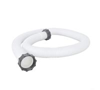 Tuyau de rechange pour tuyau de piscine, diamètre de 3,8 cm, pour piscine pour Intex Soft Side 150 cm 29060E tuyau de pompe et ensemble d'écrous