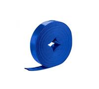 Linxor - Tuyau de refoulement, d'arrosage plat en PVC - Bleu - Plusieurs tailles