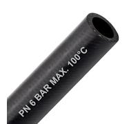 Tuyau de refroidissement 18 mm, longueur : 5 m - Tuyau en caoutchouc pour liquide de refroidissement, eau chaude et eau froide - Tuyau de refroidissement EPDM, de -30 °C à +100 °C
