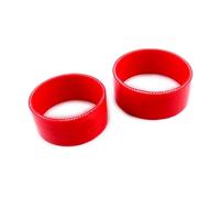 tuyau de refroidissement du radiateur Kit de durites d'intercooler en silicone, compatible avec Mini Cooper S GTT R53 R52 (2001-2006), 2 pièces(Red)