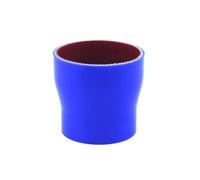 tuyau de refroidissement du radiateur Réducteur de tuyau en silicone à 0 degré, longueur 76 mm, turbo intercooler, compatible avec de nombreuses applications for voitures et camions.(51-57mm)