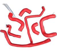 Tuyau de refroidissement en silicone, haute résistance à la température, tolérance de pression fiable, rouge